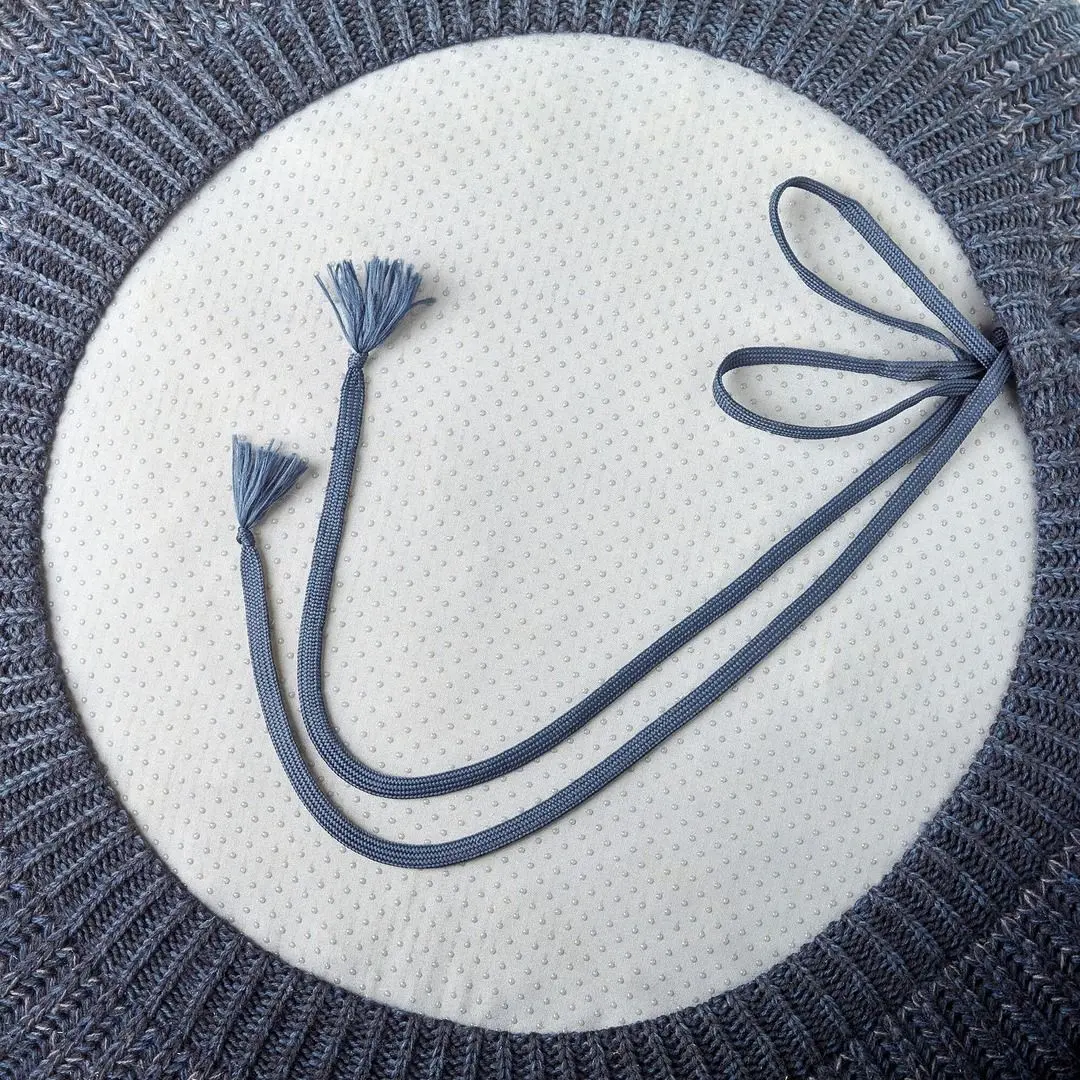 Пуф Ikea Sandared 71cm (Темно-синий)