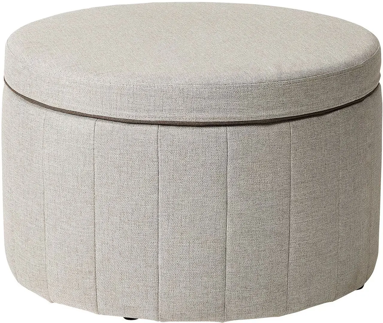 Puf Ikea Sidsjo/Kilanda cu depozitare (Bej)