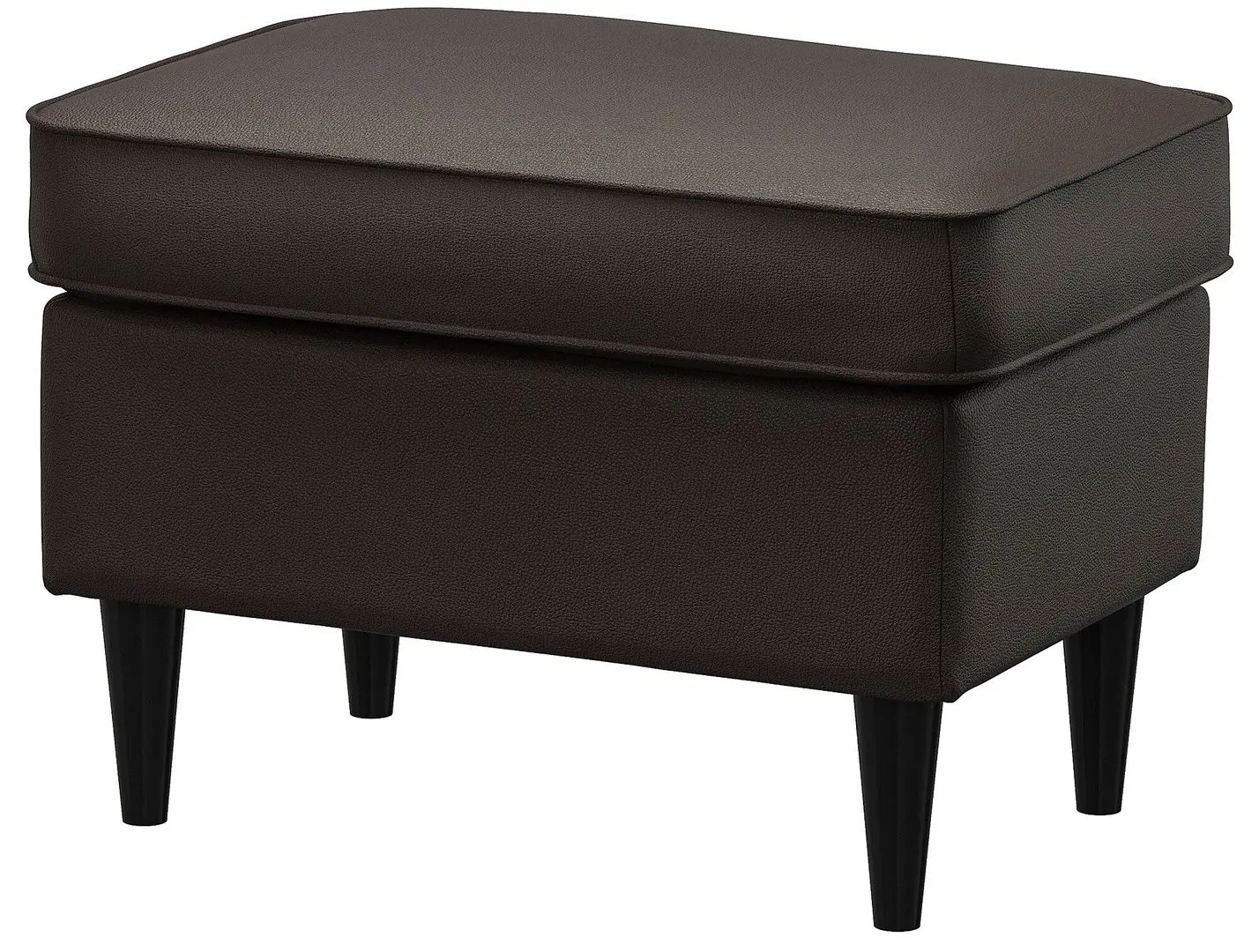 Puf Ikea Strandmon/Grann/Bomstad (Maro inchis)