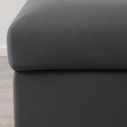 Puf Ikea Vimle cu depozitare (Hallarp Gri) Thumb