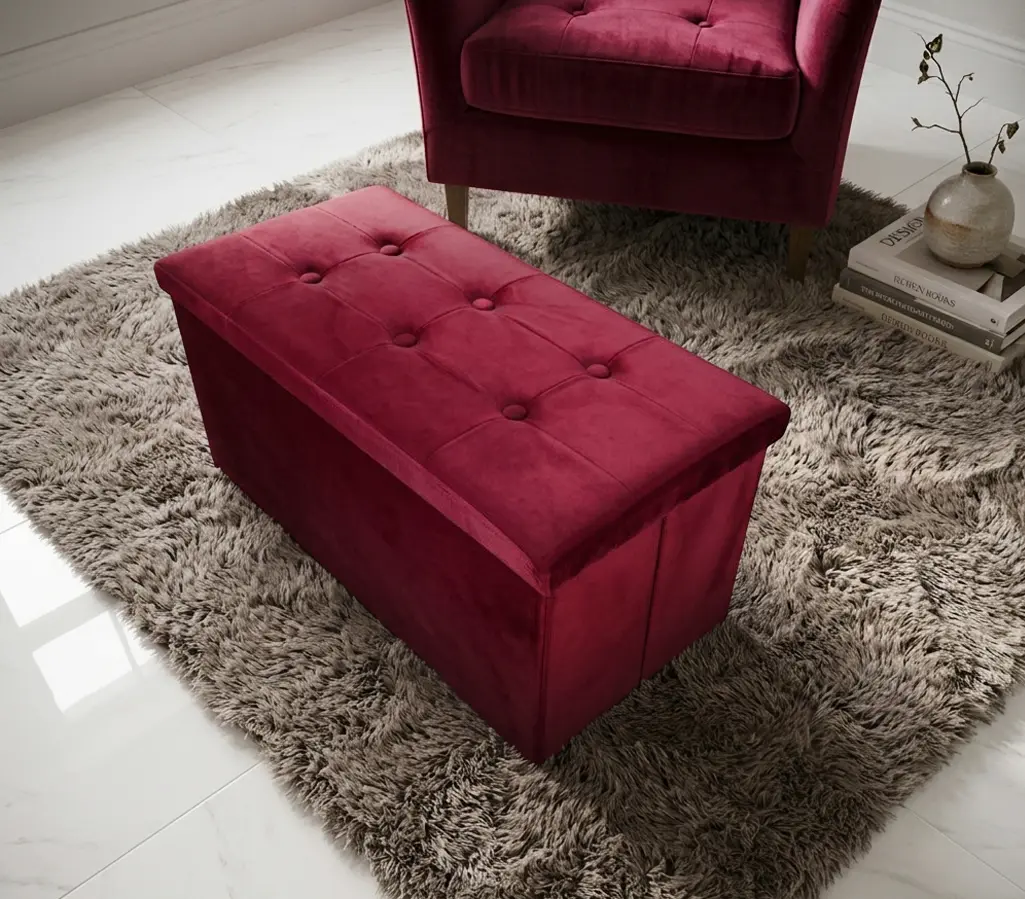 Bancheta Ikonka KX2716_2 (Burgundy)