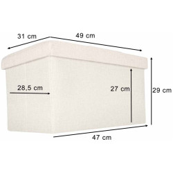 Bancheta Ikonka KX2717_1 (Beige) Thumb
