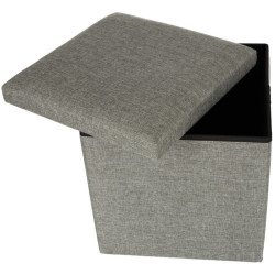 Puf Ikonka KX4620 (Grey) Thumb