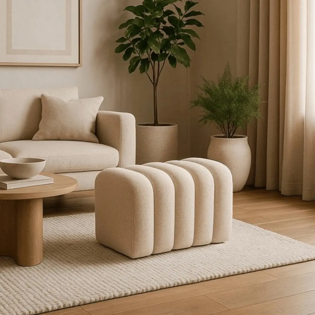 Puf Mebel Elite Karbon (Beige)