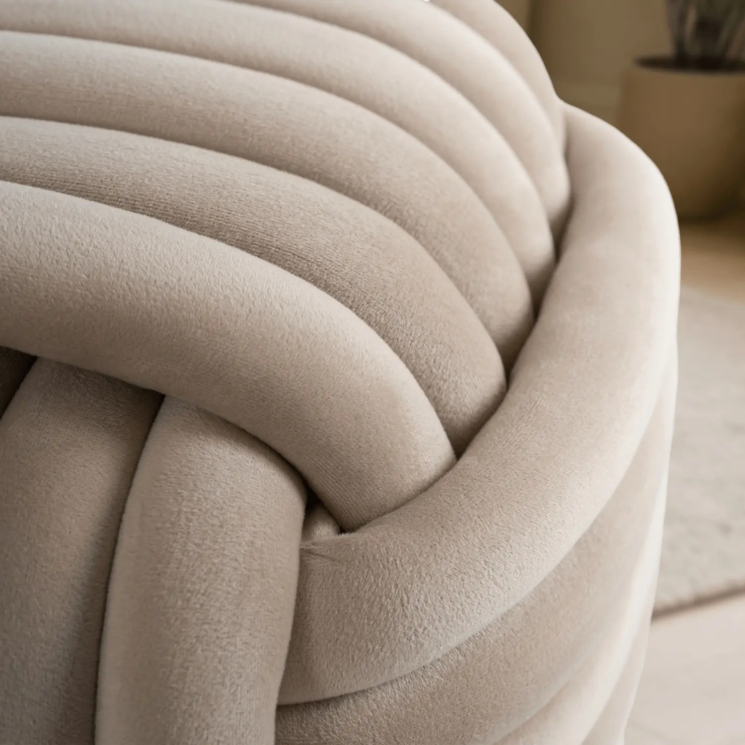 Puf Mebel Elite Magma (Cream)