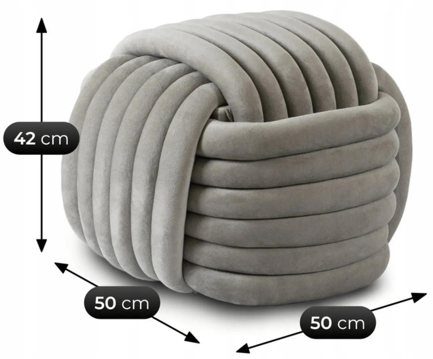 Puf Mebel Elite Magma (Grey)