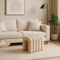 Пуф Mebel Elite Piksel (Cream)