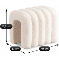 Пуф Mebel Elite Piksel (Cream) Thumb