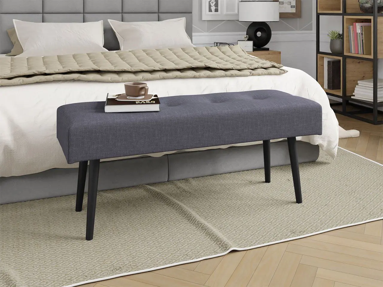 Bancheta Mirjan24 Lucylian/Orense (Gray/Black) - 3