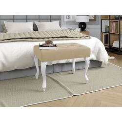 Bancheta Mirjan24 Sylwani/Tygi 60 (White/Beige) Thumb