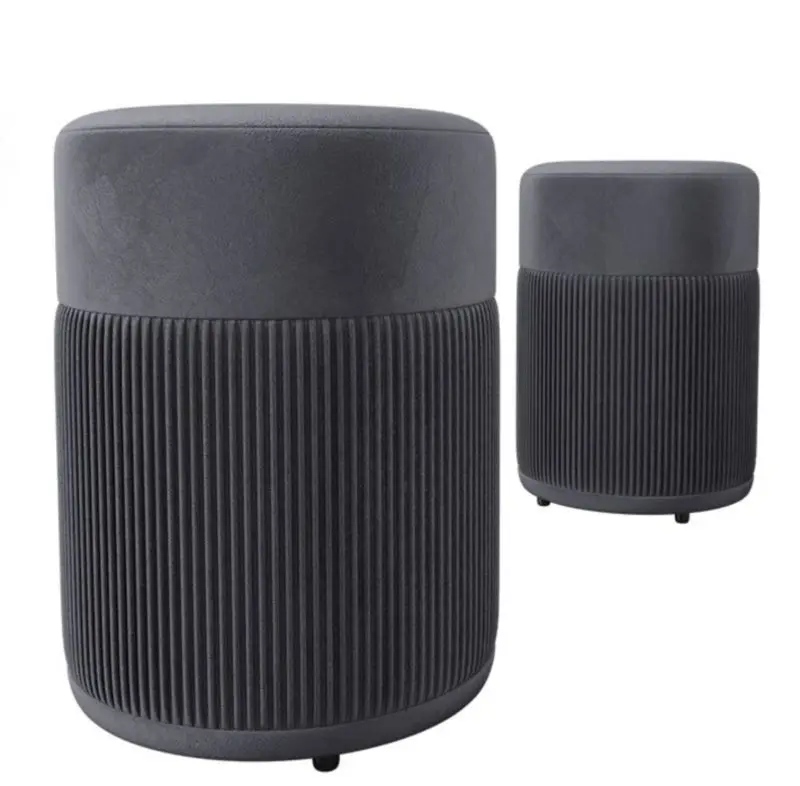 Set de pufuri Mirjan24 Stornia/Nofy (Dark Gray)