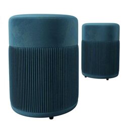 Set de pufuri Mirjan24 Stornia/Nofy (Petrol)
