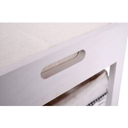 Bancheta cu cos Mobhaus Ruby 1 (White) Thumb