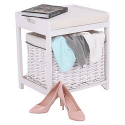 Bancheta cu cos Mobhaus Ruby 1 (White) Thumb