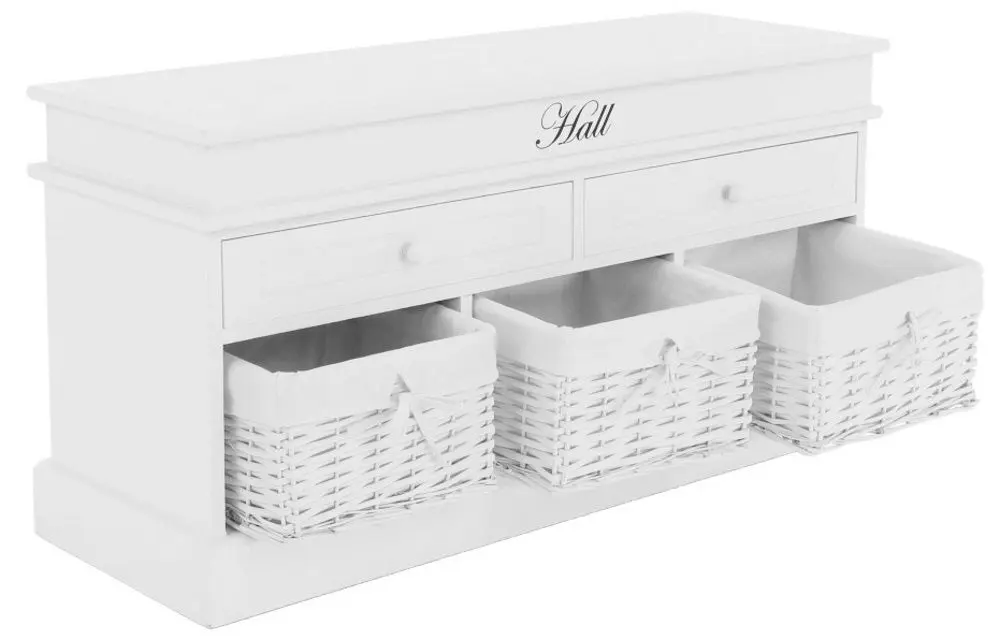 Bancheta Mobhaus Blanco SY1232 (White)