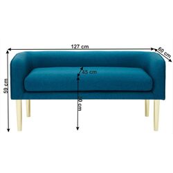 Bancheta Mobhaus Helna (Petrol) Thumb