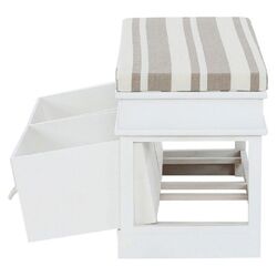Bancheta Mobhaus Seat Bench 1 New (White/Light Brown) Thumb