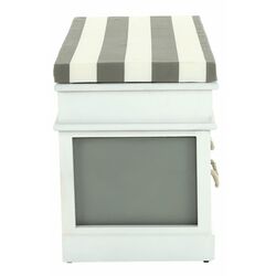 Bancheta Mobhaus Seat Bench 2 New (White/Gray) Thumb