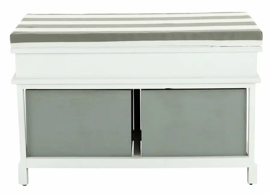 Bancheta Mobhaus Seat Bench 2 New (White/Gray)