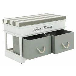 Bancheta Mobhaus Seat Bench 2 New (White/Gray) Thumb