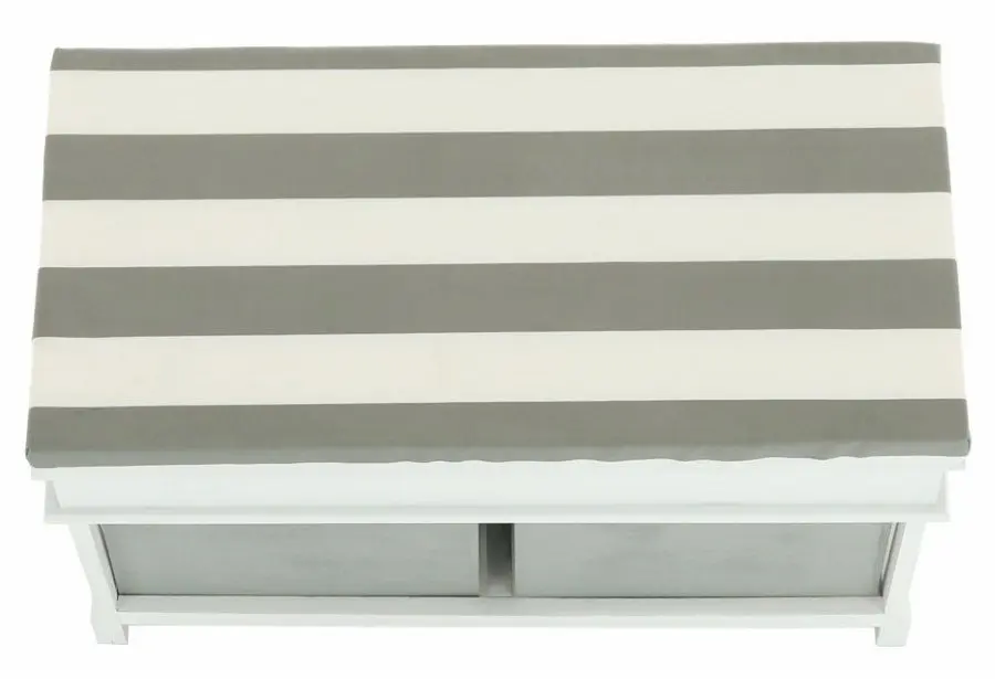 Bancheta Mobhaus Seat Bench 2 New (White/Gray)