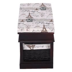 Bancheta Mobhaus Seat Bench 3 (Dark Brown/Beige) Thumb