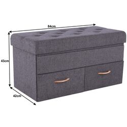 Банкетка Mobhaus Sulot Typ 3 (Gray) Thumb