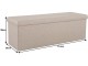 Bancheta Mobhaus Umina (Beige)