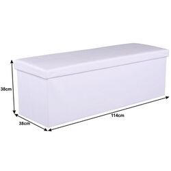 Bancheta Mobhaus Zamira (White) Thumb