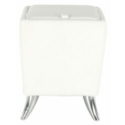 Puf Mobhaus Dars New (White/Chrome) Thumb