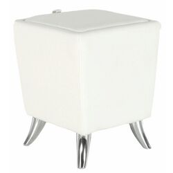 Puf Mobhaus Dars New (White/Chrome)