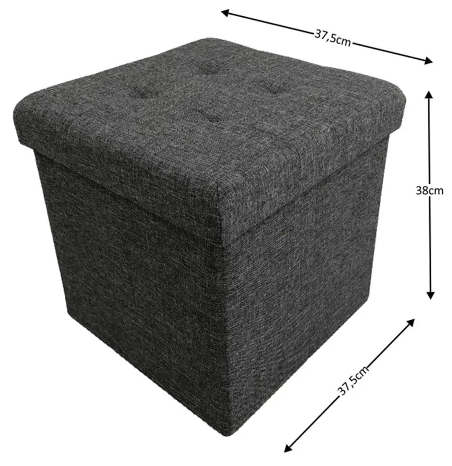 Puf Mobhaus Falon (Dark Gray) - 2