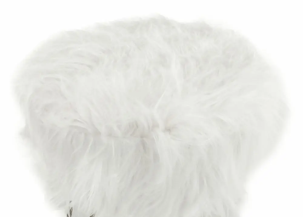 Puf Mobhaus Jamina (White/Golden)