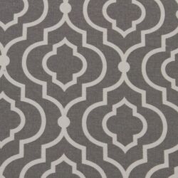 Puf Mobhaus Marlo (Gray/White) Thumb