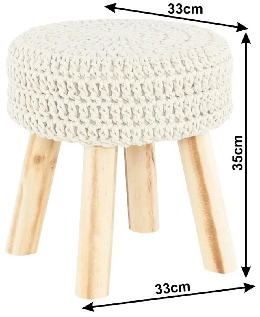 Пуф Mobhaus Naida (Beige)