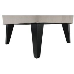 Puf Mobhaus Rodeza (Cream/Black) Thumb