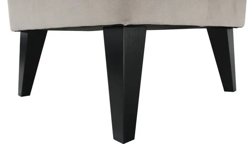 Puf Mobhaus Rodeza (Cream/Black)