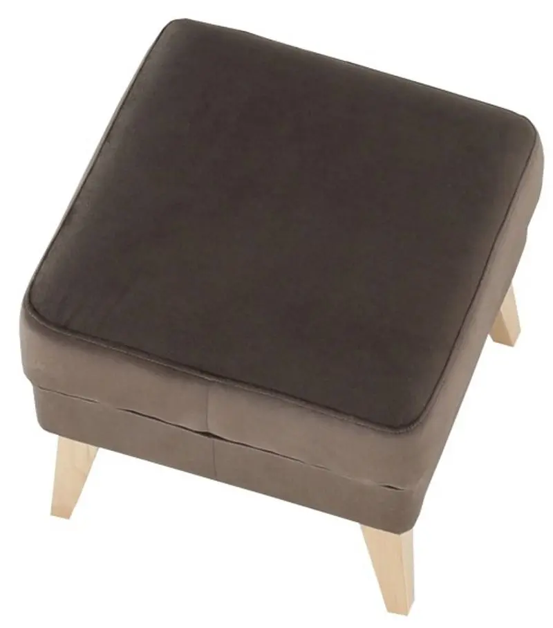 Puf Mobhaus Rodeza (Gray-Brown/Beech)