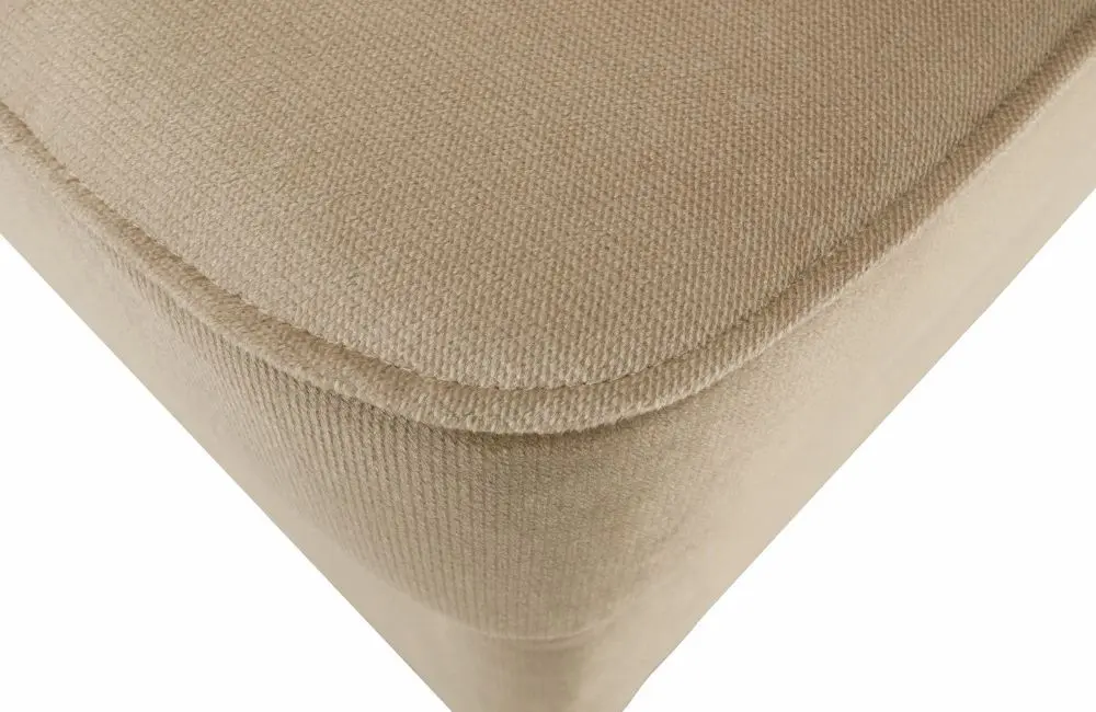 Puf Mobhaus Rufino (Golden Beige/Walnut) - 2