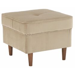 Puf Mobhaus Rufino (Golden Beige/Walnut)