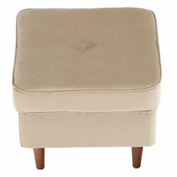 Puf Mobhaus Rufino (Golden Beige/Walnut) Thumb