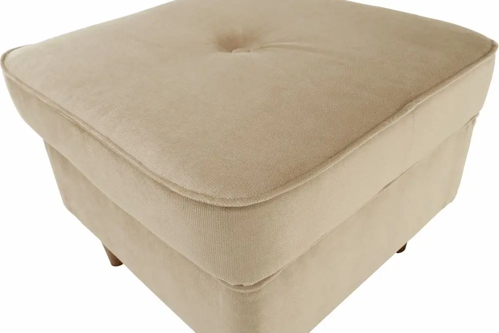 Puf Mobhaus Rufino (Golden Beige/Walnut) - 7