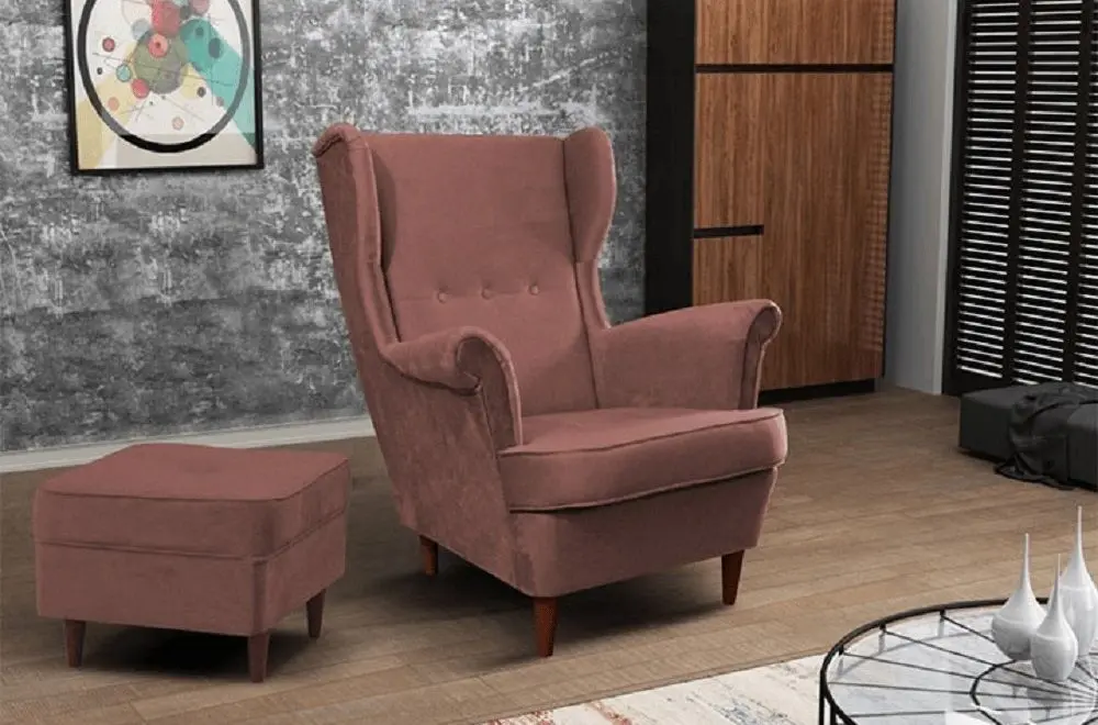 Пуф Mobhaus Rufino (Old Pink) - 3