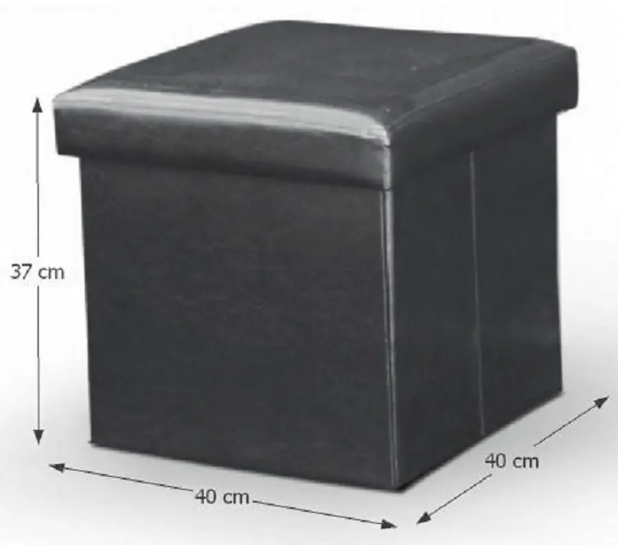 Puf Mobhaus Tela New (Black)