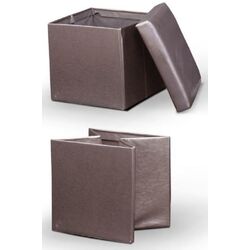 Puf Mobhaus Tela New (Dark Brown) Thumb