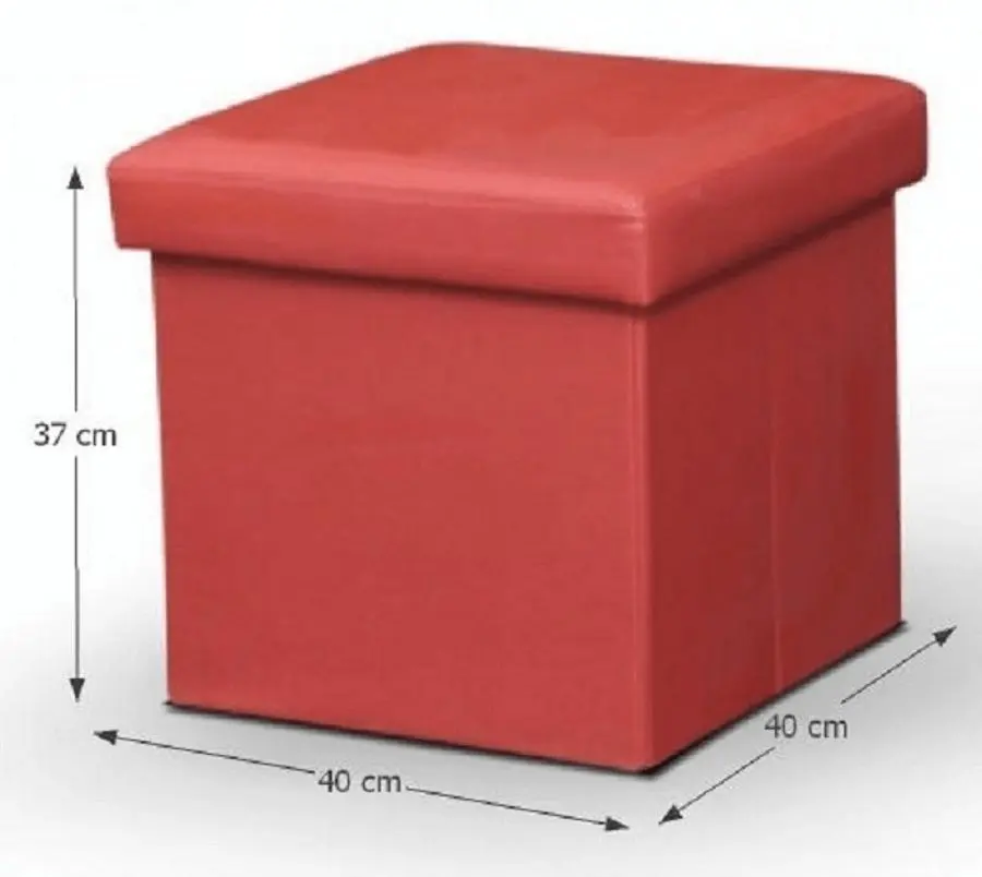 Puf Mobhaus Tela New (Red)