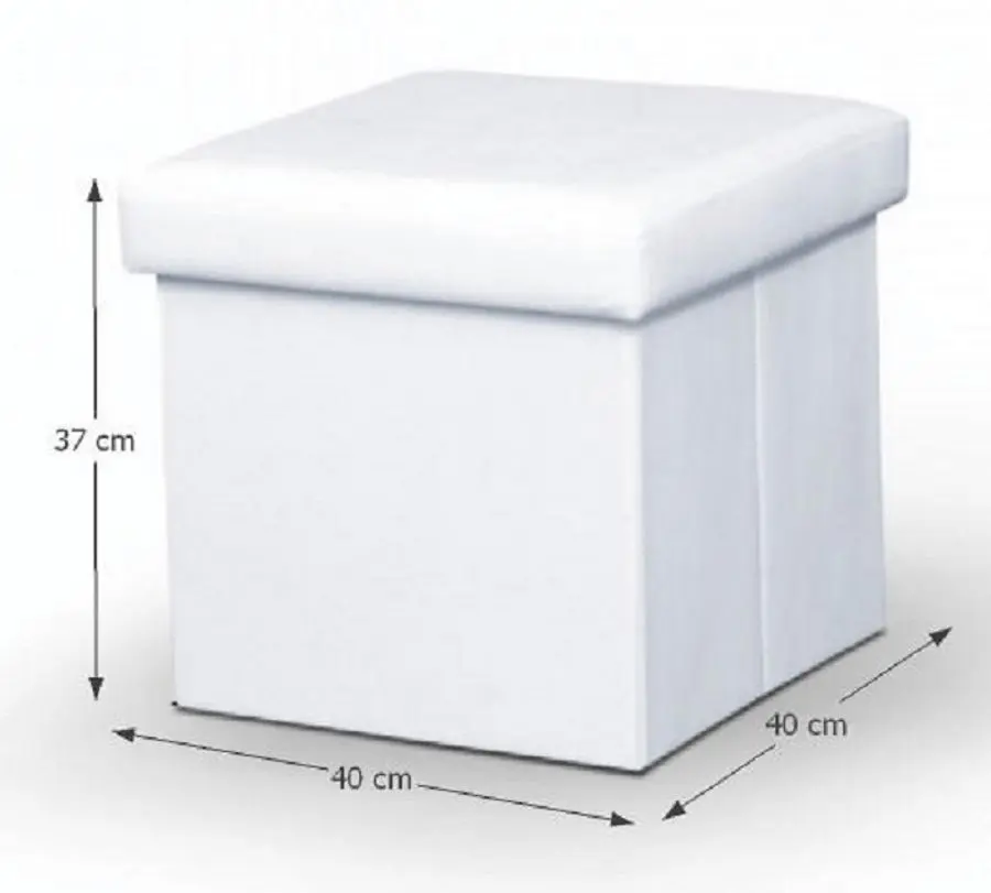 Puf Mobhaus Tela New (White)