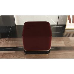 Puf ModaLife Demre (Dark Red/Black) Thumb