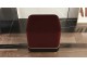 Puf ModaLife Demre (Dark Red/Black)