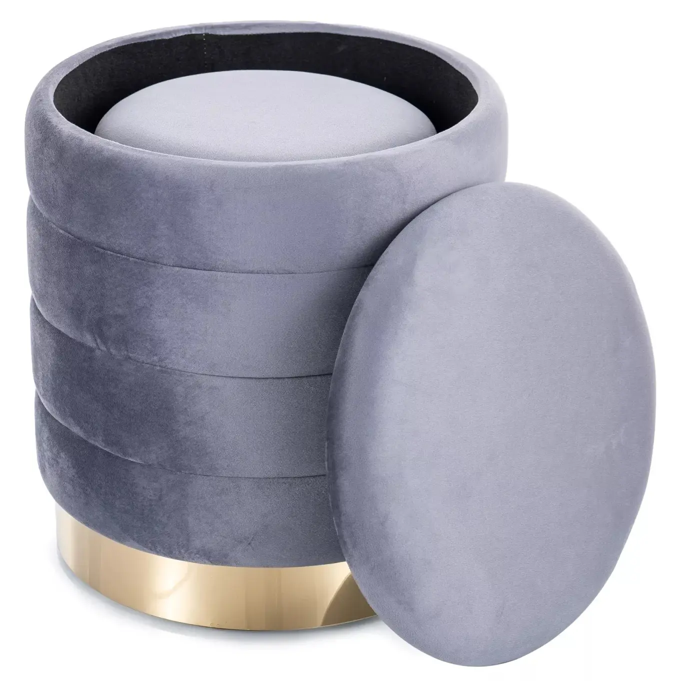 Set de pufuri Signal Britta (Grey)